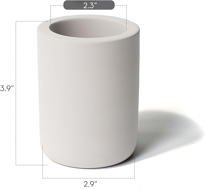 Selegna Drying Stone Toothbrush Holder, Diatomite Toothbrush Holders - Image 9