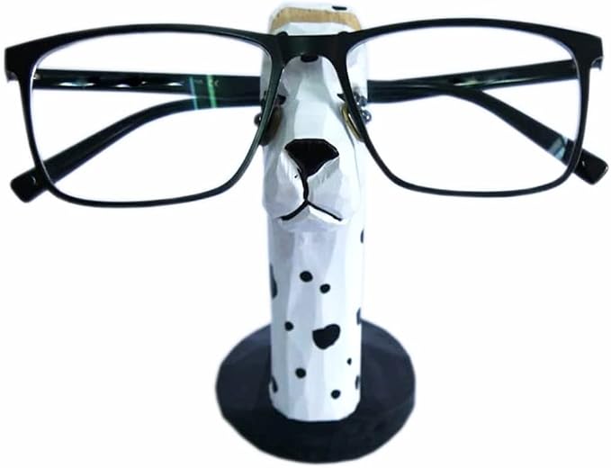 Red Dollar Handmade Wood Carved Animal Eyeglass Holder, Cute Sunglasses Display - Image 2
