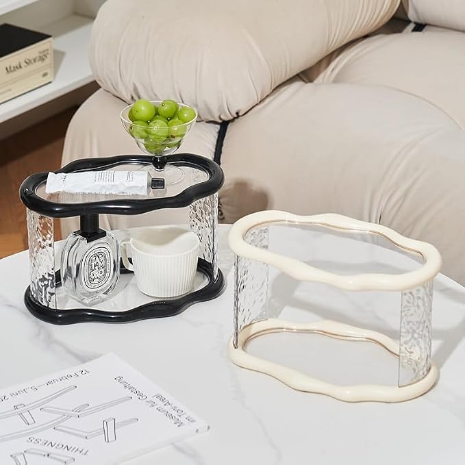 Bathroom Countertop Organizer, 2 Tier Bathroom Organizer and Storage, Acrylic - Image 7