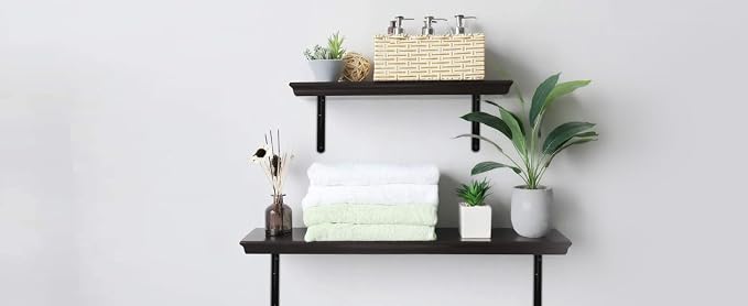 24 Pack L18 x H 12" Black Heavy Duty Shelf Brackets - Image 9