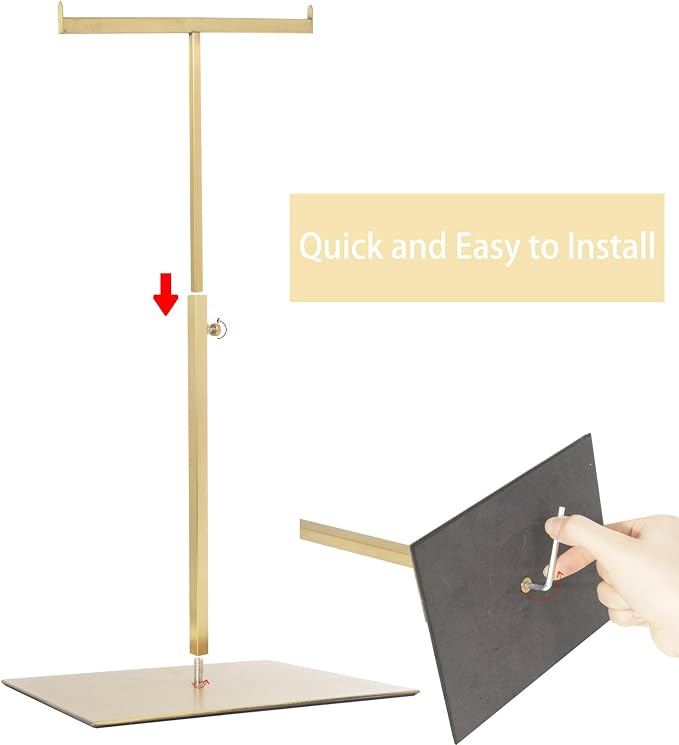 Purse Display Stand Jewelry Towers 2 Packs Stainless Steel Bag Stand Tabletop - Image 7