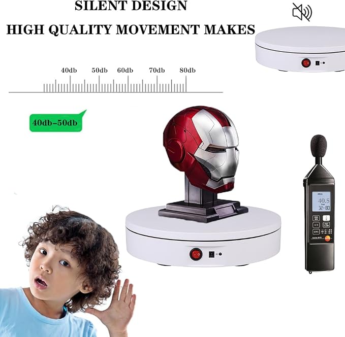 JAYEGT Motorized Rotating Display Stand,330 Lbs Load,360 Degree Electric - Image 8