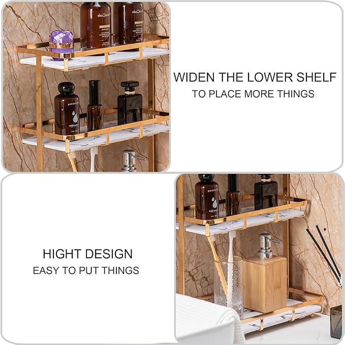 Bathroom Organizer Countertop Perfume Organizer Makeup Cosmetics Storage - Image 8