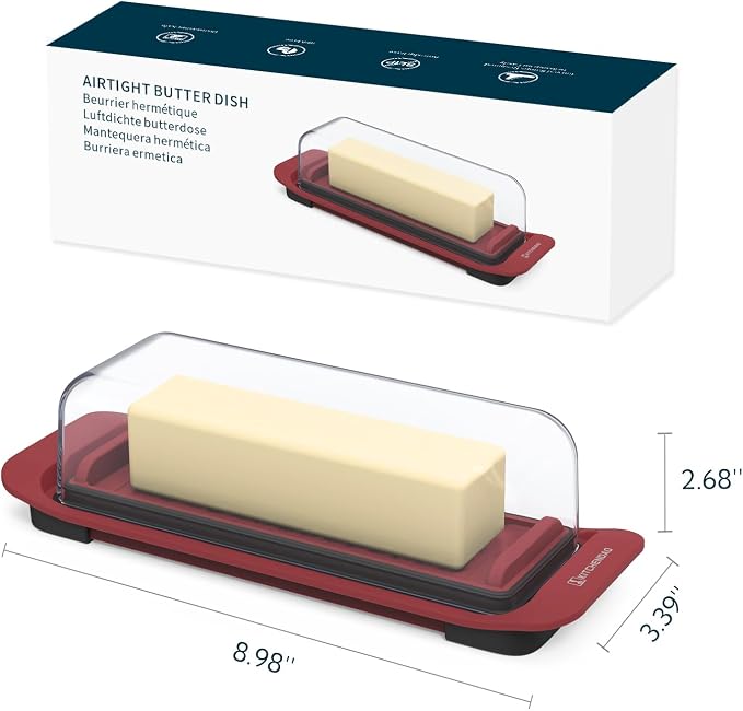 KITCHENDAO Airtight Butter Dish - Image 7