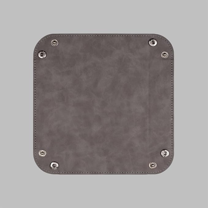 siduater Valet Tray Desktop Storage Organizer – Vegan Leather Catchall Bedside - Image 6