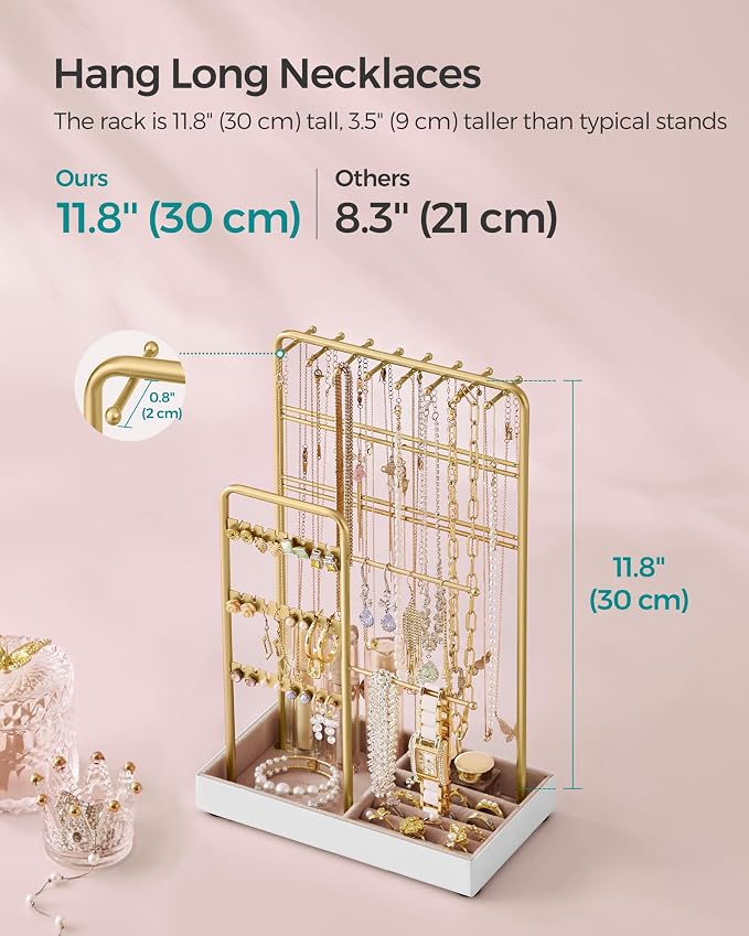 SONGMICS Jewelry Holder, Jewelry Organizer, Jewelry Display Stand - Image 7