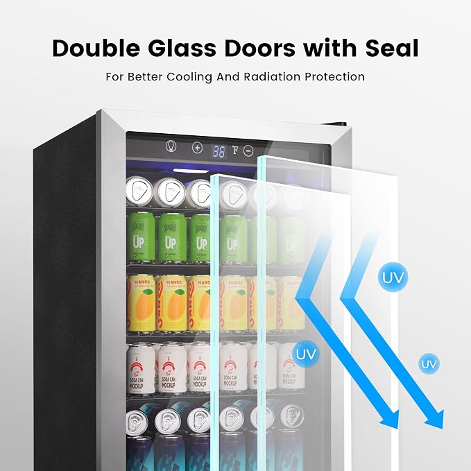 4.5 Cu.Ft Beverage Refrigerator Cooler - Image 7