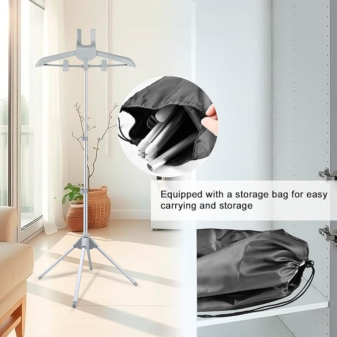 Foldable Garment Steamer Hanger Stand - Image 7