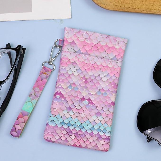 Double Eyeglass Case Soft Dual Glasses Case - Image 7