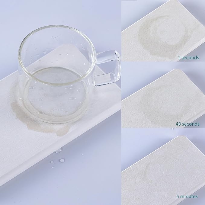 2 Pcs Water Absorbing Stone Trays, Kitchen/Bathroom Sink Soap Dish, Diatomite - Image 7