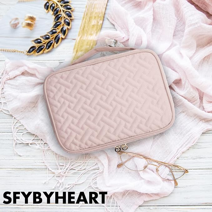 SFYBYHEART Travel Jewelry Organizer Case, Jewelry Travel Bags - Image 7