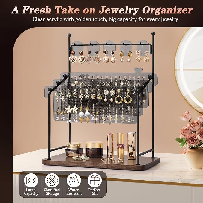 Earring Organizer, Earring Holder Display Stand - Image 7
