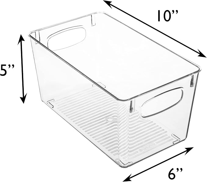 ClearSpace Clear Plastic Storage Bins – Perfect Kitchen Organization and - Image 6