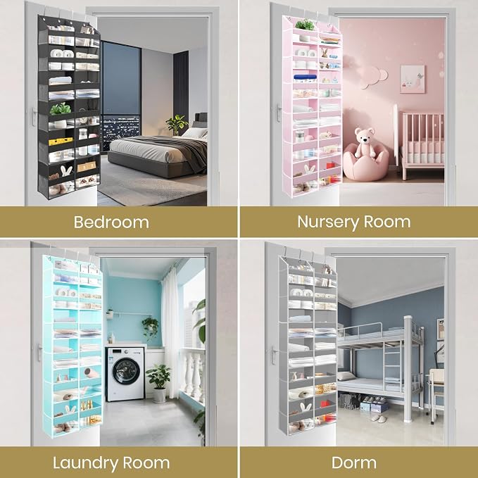 HOMELUX THEORY Over The Door Organizer Hanging - Image 7