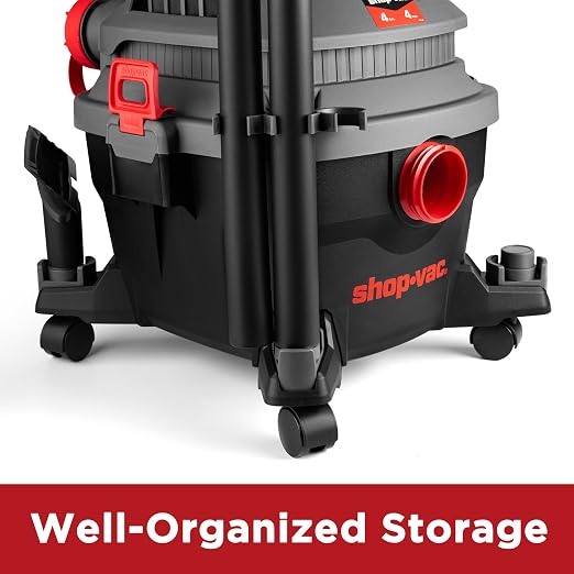 Shop-Vac 5430096 Wet/Dry Vacuum, 4 Gallon, 4 Peak HP, 1.25 Inch Diameter x 7 - Image 6