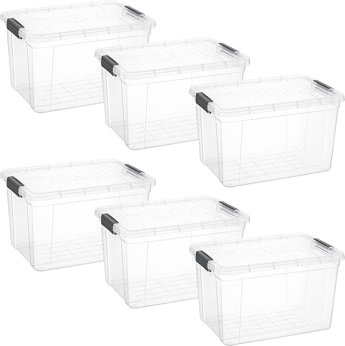 Superio Clear Storage Boxes - Image 9