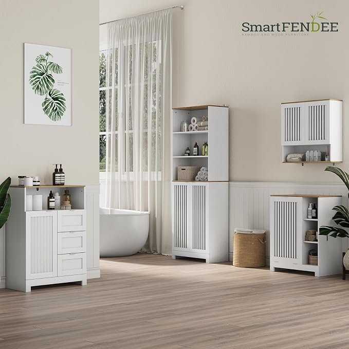 Tilt Out Laundry Hamper Cabinet - Image 7