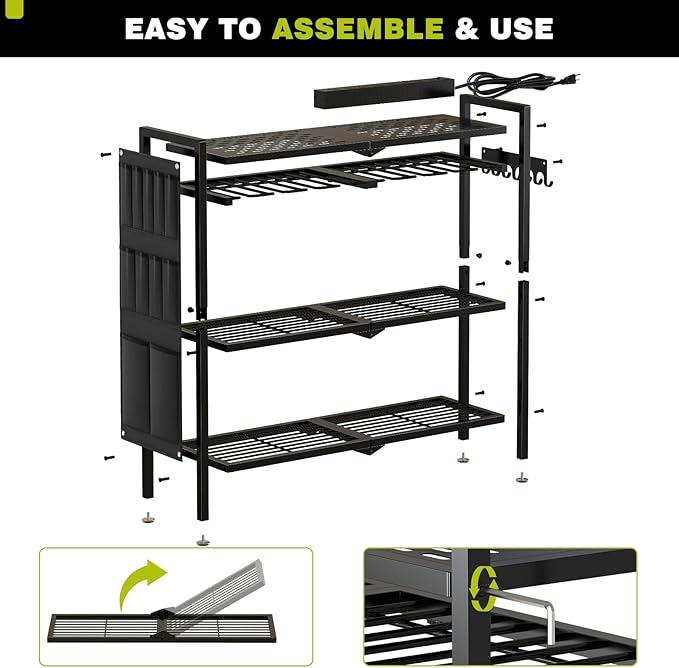 Large Power Tool Organizer Cart - Image 7
