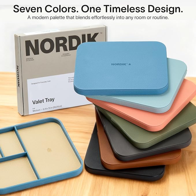 Nordik Leather Valet Tray - Image 7