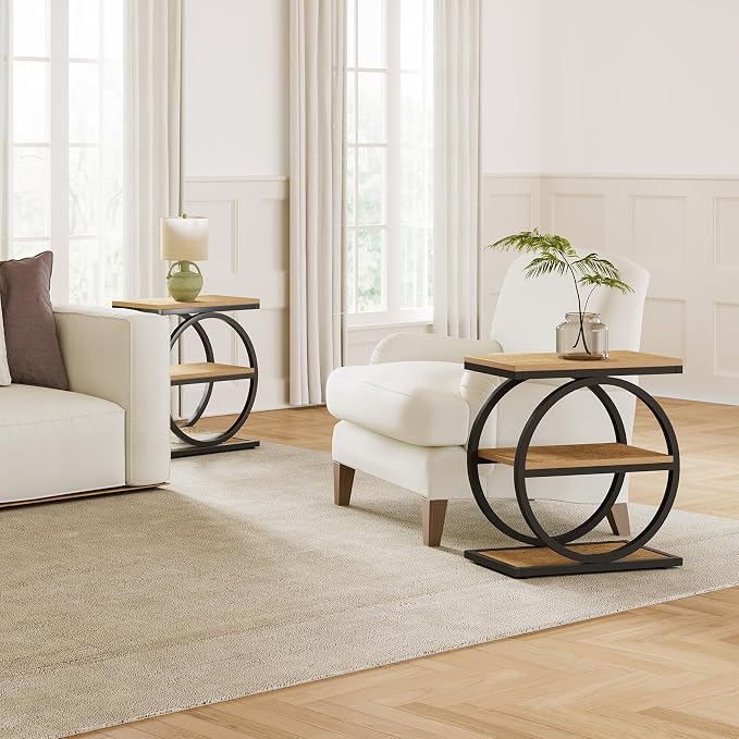 LITTLE TREE End Table Set 2, Side Table - Image 7