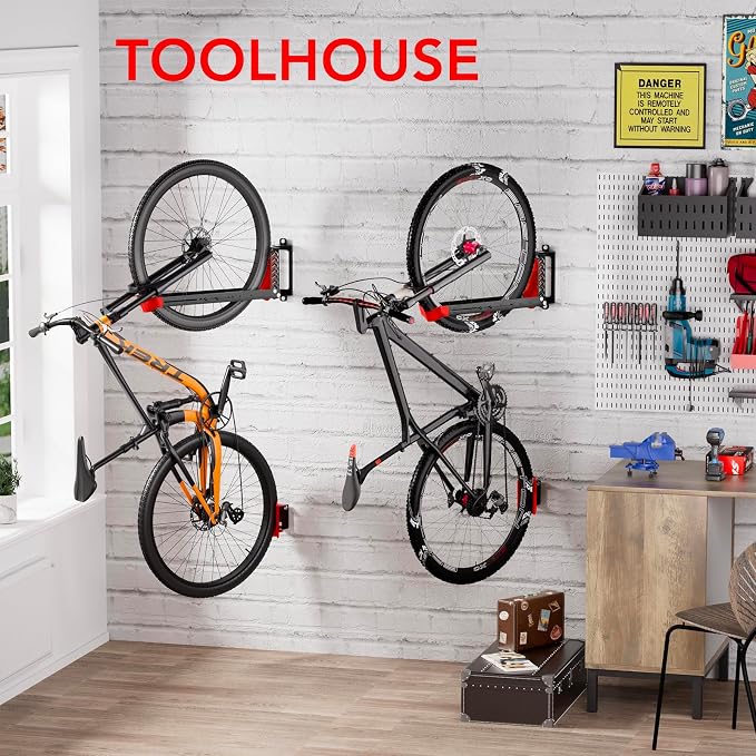 Swivel Bike Rack Wall Mount, Bike Hangers - Image 7