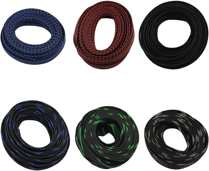 30ft PET Expandable Sleeving Wire Cable Sleeve - Image 5