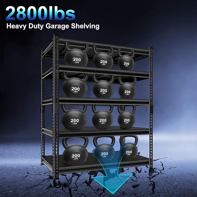 Heavy Duty Garage Shelves - Image 7