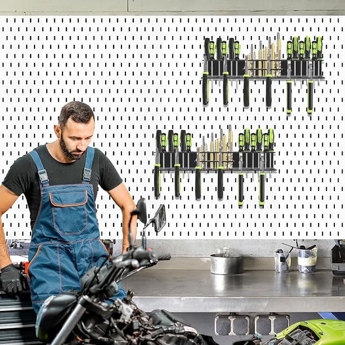 Screwdriver Holder Wall Mount, Heavy Duty Metal Utility Bit Organizer - Image 7