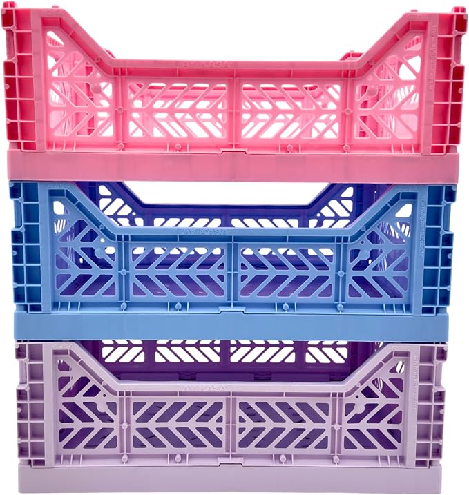 Collapsible Storage Box, Foldable Crate Organizer Bin - Image 6