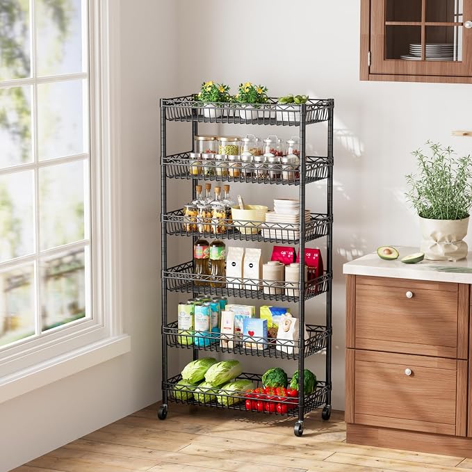 SINGAYE Shelf Closet Wire Shelving:Adjustable Metal Unit - Image 9