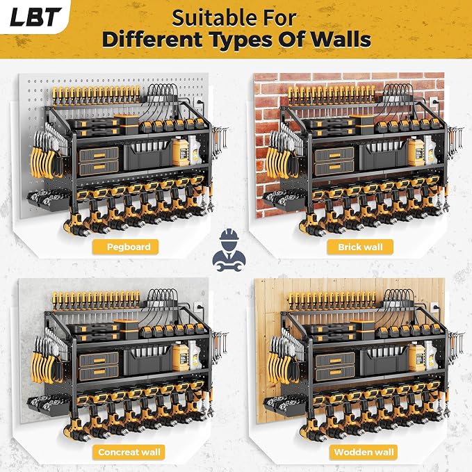 LBT Large Power Tool Organizer Wall Mount - Image 8