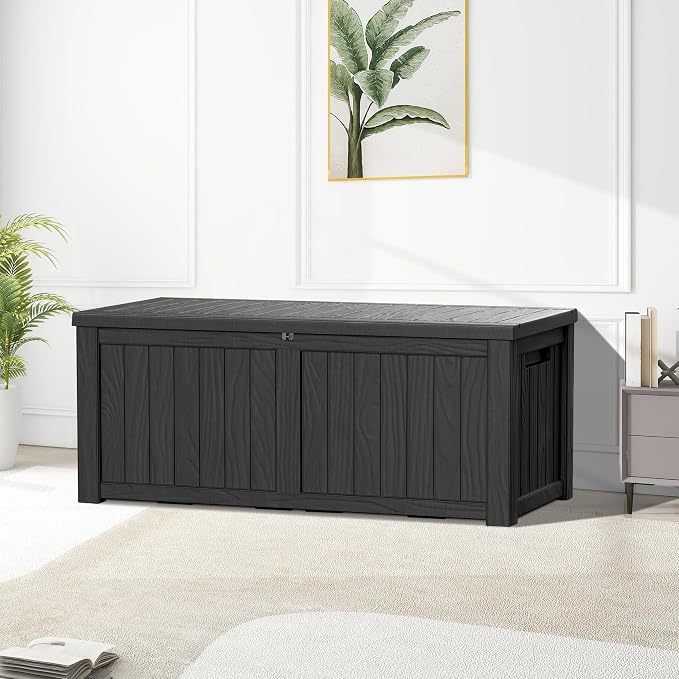 Extra-Large 150 Gallon Outdoor Chest Storage Waterproof - Image 9