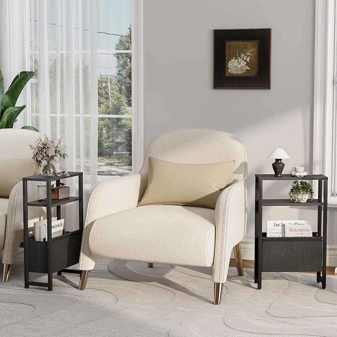 Narrow Side Table, Slim End Table - Image 7