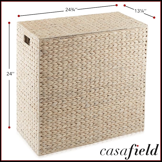 Casafield 2-Section Laundry Hamper - Image 7