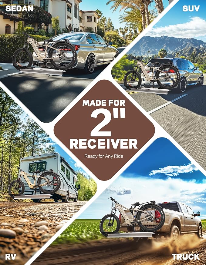 Hitch Mount Single Bike Rack - Image 9