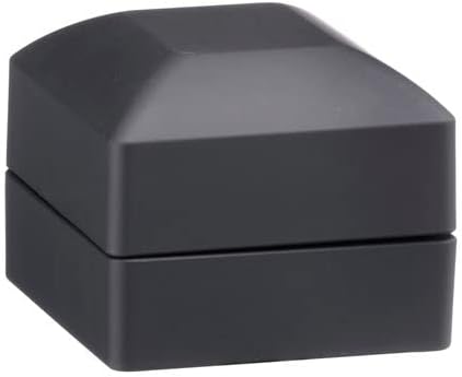 Allure - Luxury Ring Box With LED Light, Square Shaped Elegant Diamond Ring Case - Image 2