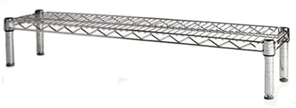 Shelving Inc. 8" d x 36" w Chrome Wire Shelving - Image 7