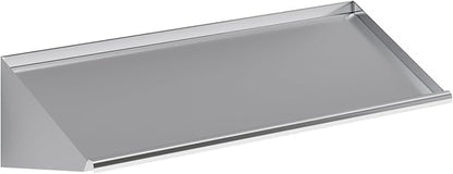 304 Stainless Steel Slanted Wall Rack Shelf by ExpressKitchQuip