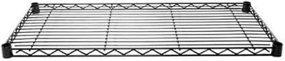 Shelving Inc. 8" d x 12" w x 72" h Black Wire Shelving - Image 3