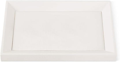 Jewelry Trays, Leather Tray, Luxury White Jewelry Organizer Tray by Yinbeini