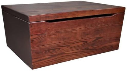 Amish Made Wooden Storage Chest Trunk Box - Image 7