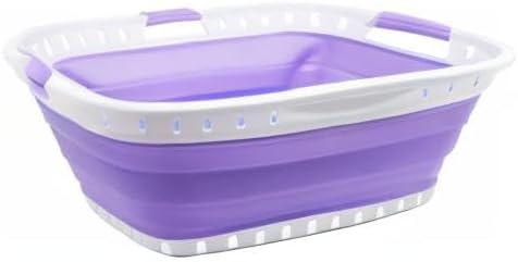 SAMMART 44L Collapsible Plastic Laundry Basket - Image 8