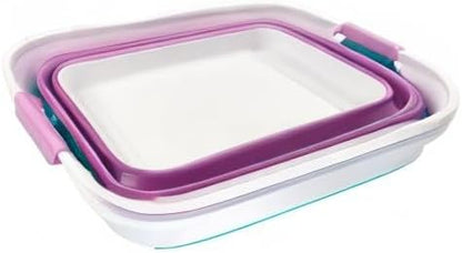 SAMMART 27L Collapsible Plastic Laundry Basket - Image 8