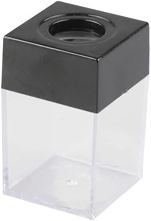 Premium Clear Paper Clip Dispenser Pushpin Storage - Image 6