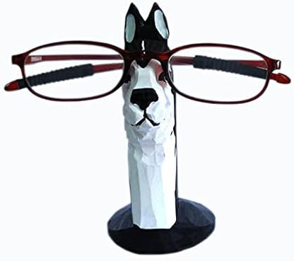 Red Dollar Handmade Wood Carved Animal Eyeglass Holder, Cute Sunglasses Display - Image 2