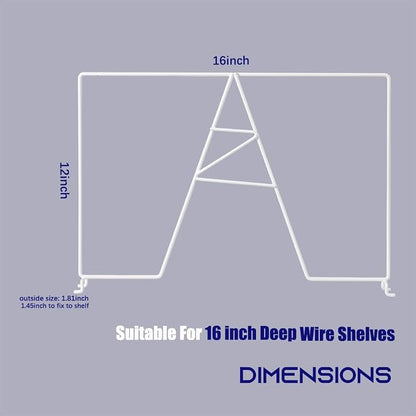 Wire Shelf Dividers - Image 2