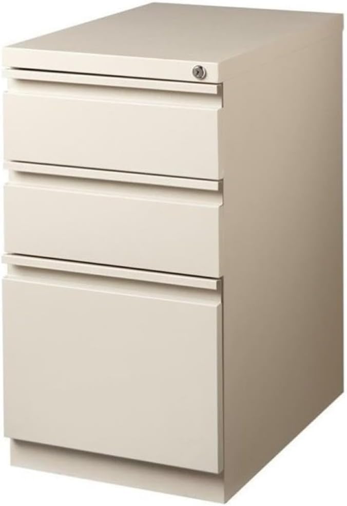 Pemberly Row 27.75" H X 15.00" W Modern 3 Drawer Metal Mobile Filing Cabinet in - Image 4