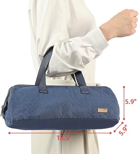 NISHEL Hair Tools Travel Carrying Bag, Portable Hair Air Wrap Dryer Case - Image 6
