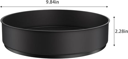 VAEHOLD Lazy Susan Stainless Steel Black Spice Rack Turntable - Image 2
