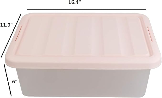 14 Quart Plastic Storage Boxes - Image 2
